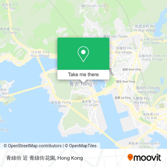 青綠街 近 青綠街花園地圖