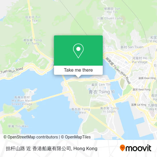 担杆山路 近 香港船廠有限公司 map