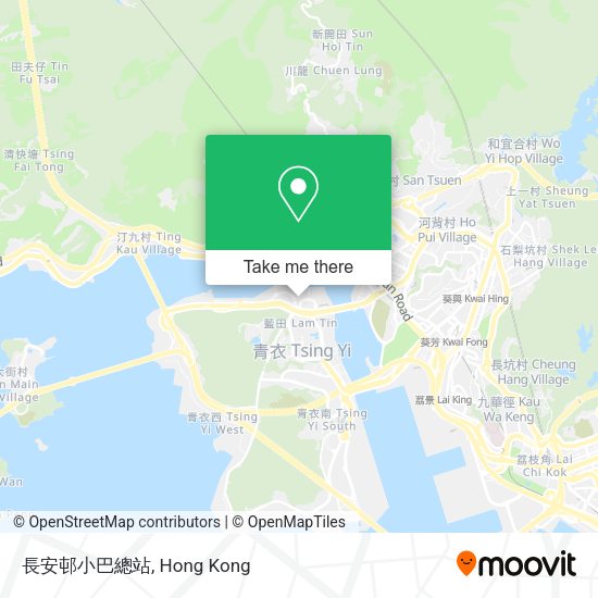 長安邨小巴總站地圖