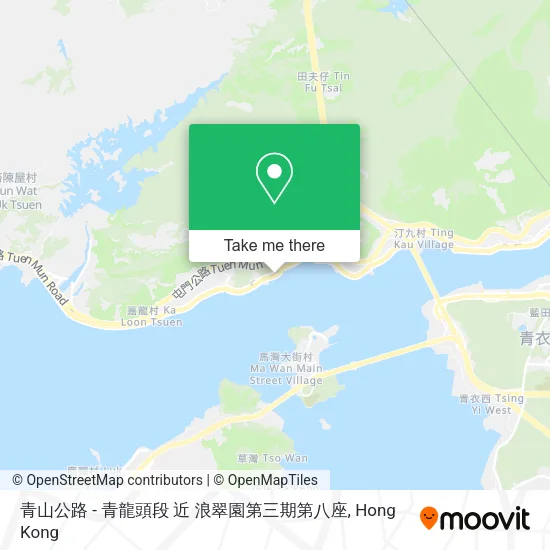 青山公路 - 青龍頭段 近 浪翠園第三期第八座地圖