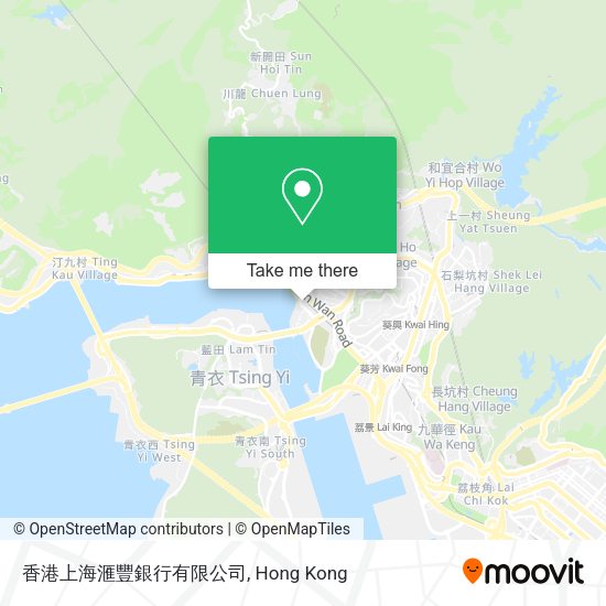香港上海滙豐銀行有限公司地圖