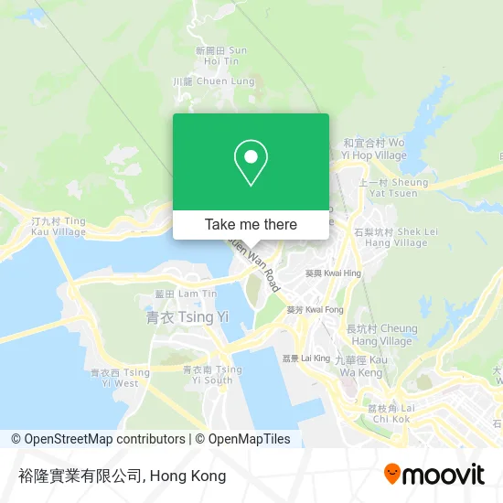 裕隆實業有限公司 map
