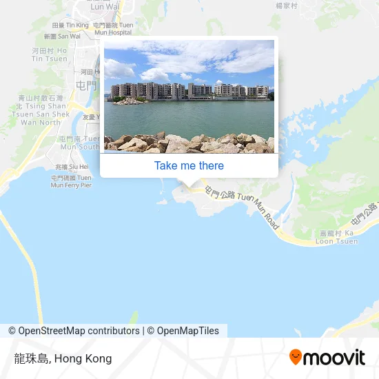 龍珠島地圖