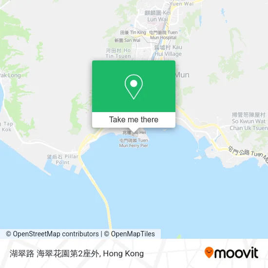 湖翠路 海翠花園第2座外地圖