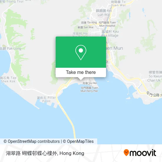 湖翠路 蝴蝶邨蝶心樓外地圖