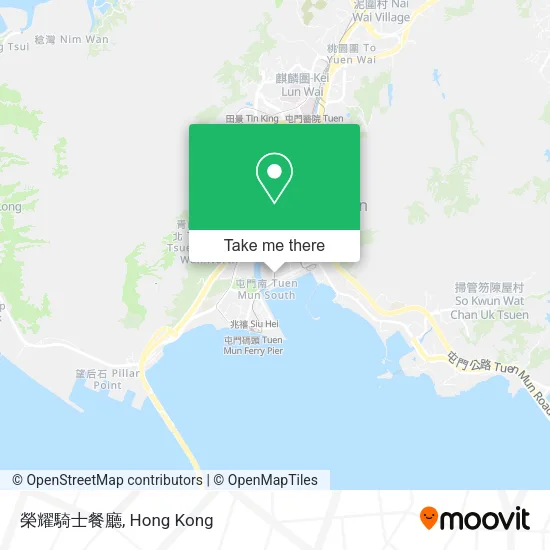 榮耀騎士餐廳地圖