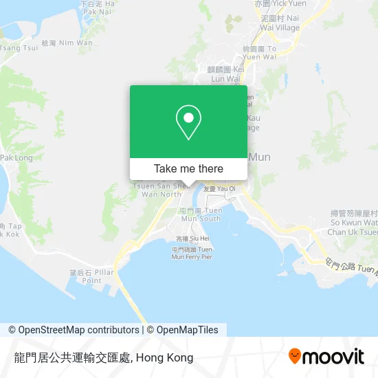 龍門居公共運輸交匯處 map