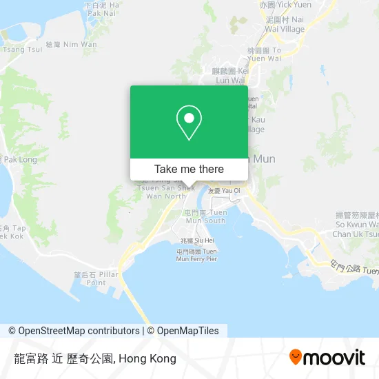 龍富路 近 歷奇公園 map