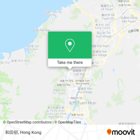 和田邨地圖