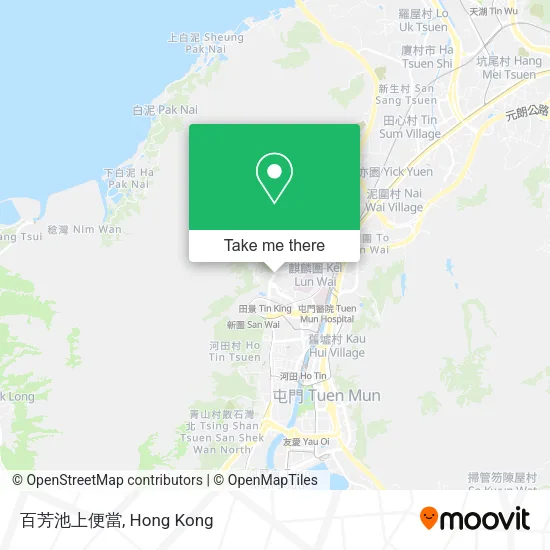 百芳池上便當地圖