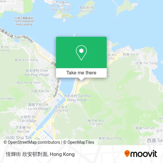 恆輝街 欣安邨對面 map