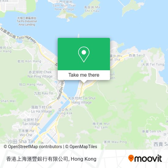 香港上海滙豐銀行有限公司地圖