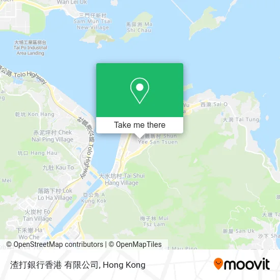 渣打銀行香港 有限公司 map