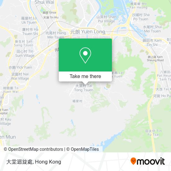 大棠迴旋處 map