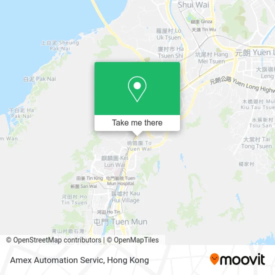 Amex Automation Servic map