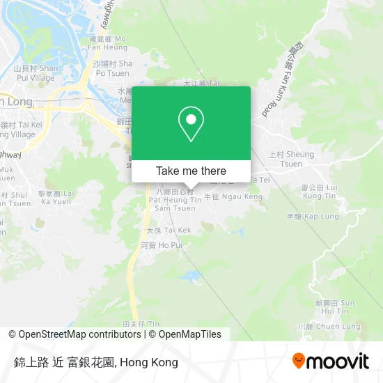 錦上路 近 富銀花園地圖