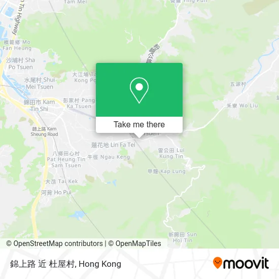 錦上路 近 杜屋村 map