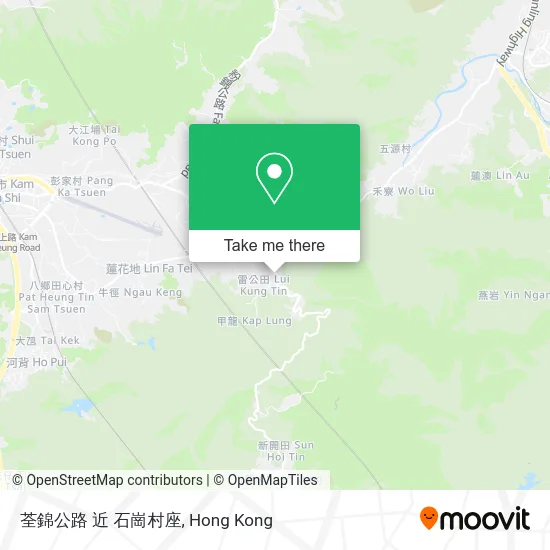 荃錦公路 近 石崗村座 map
