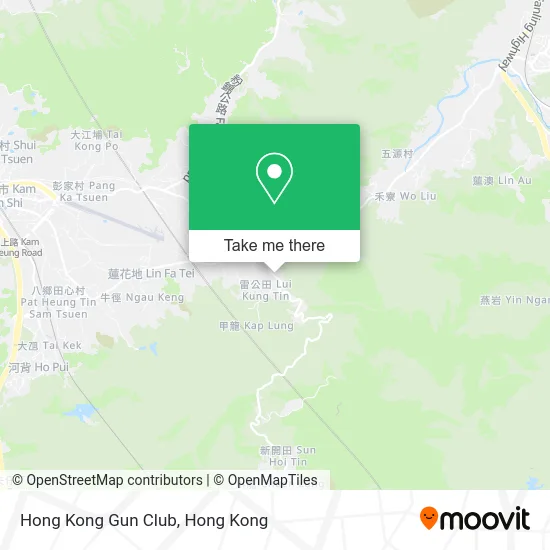Hong Kong Gun Club map