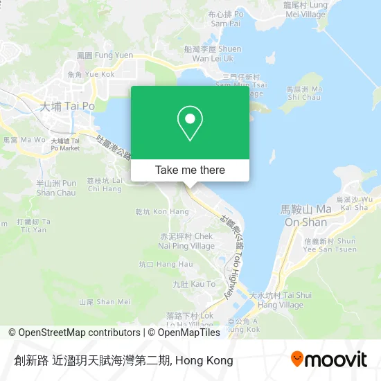 創新路 近溋玥天賦海灣第二期 map