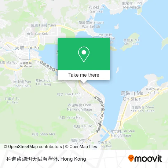 科進路溋玥天賦海灣外 map