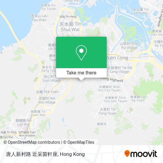 唐人新村路 近采茵軒座 map