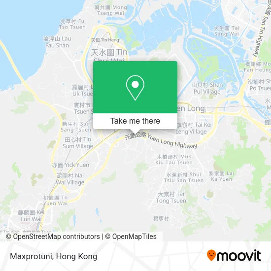 Maxprotuni map