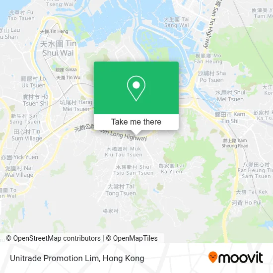 Unitrade Promotion Lim map