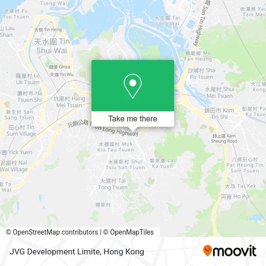 JVG Development Limite map