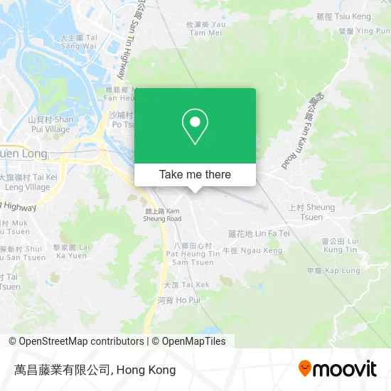 萬昌藤業有限公司 map