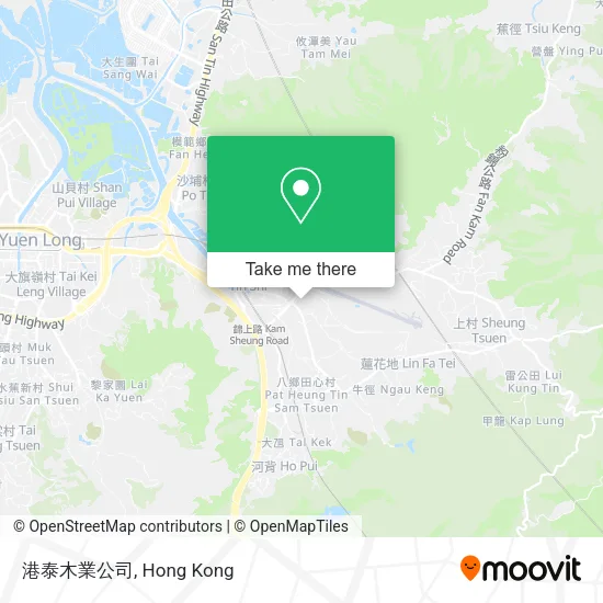 港泰木業公司 map