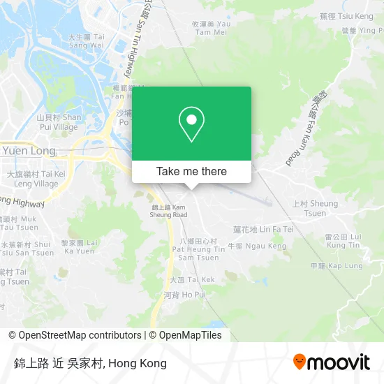 錦上路 近 吳家村 map