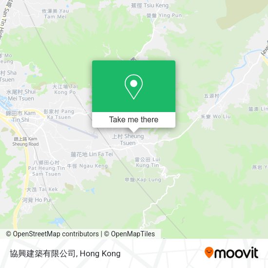 協興建築有限公司地圖