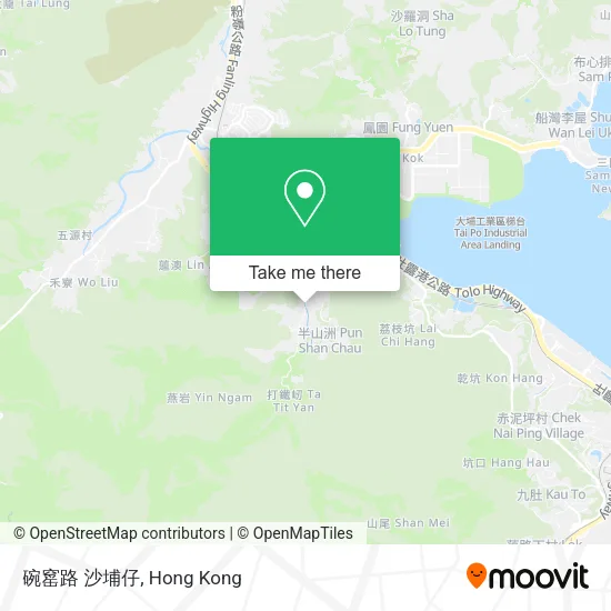碗窰路 沙埔仔地圖