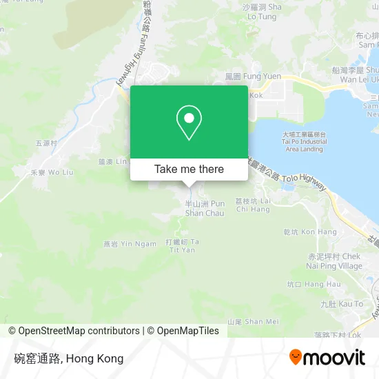 碗窰通路地圖