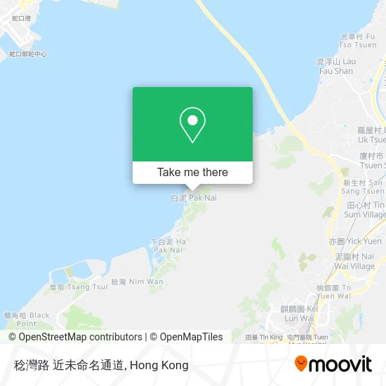 稔灣路 近未命名通道 map