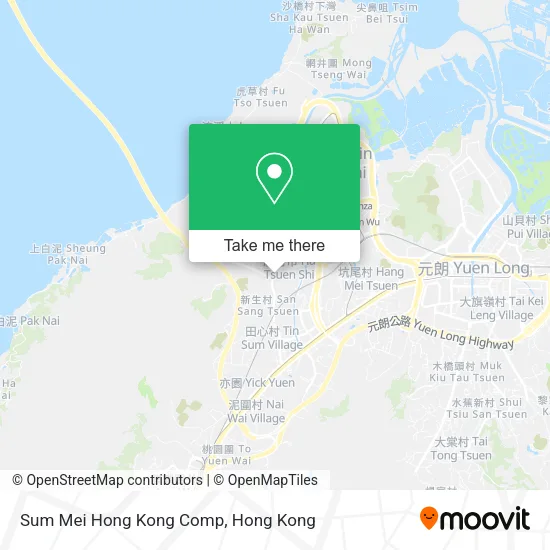 Sum Mei Hong Kong Comp map