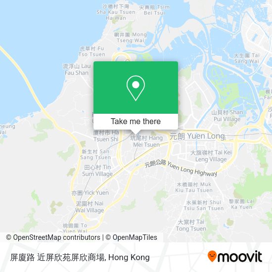 屏廈路 近屏欣苑屏欣商場地圖