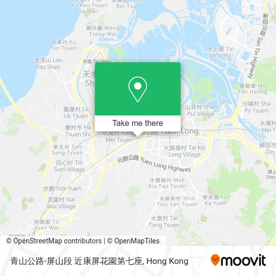 青山公路-屏山段 近康屏花園第七座地圖