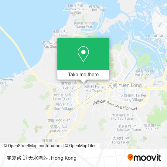 屏廈路 近天水圍站 map