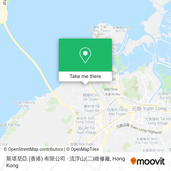 斯堪尼亞 (香港) 有限公司 - 流浮山(二)維修廠 map
