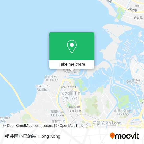 輞井圍小巴總站 map