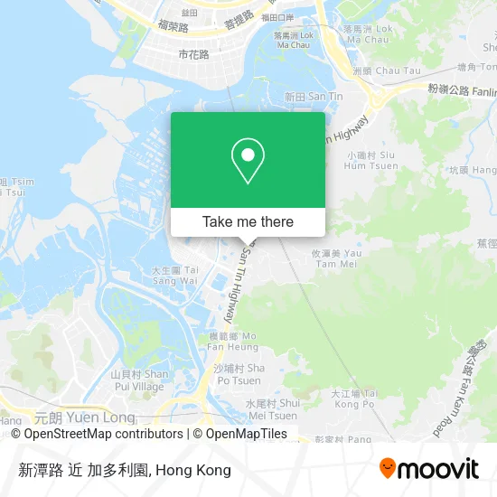 新潭路 近 加多利園地圖