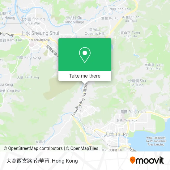 大窩西支路 南華莆 map