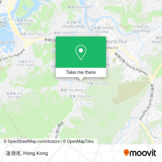 蓮塘尾 map