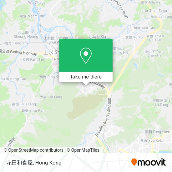 花田和食屋 map