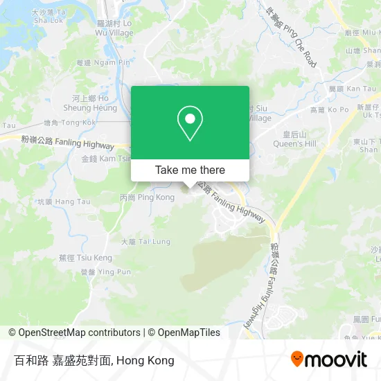 百和路 嘉盛苑對面地圖