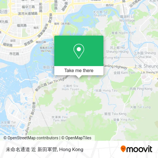 未命名通道 近 新田軍營 map