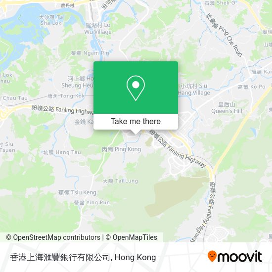 香港上海滙豐銀行有限公司地圖