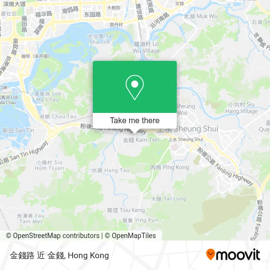 金錢路 近 金錢 map